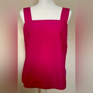 VTG Jo Hardin Women’s Vibrant Pink, Sleeveless, Polyester Top, Size 8